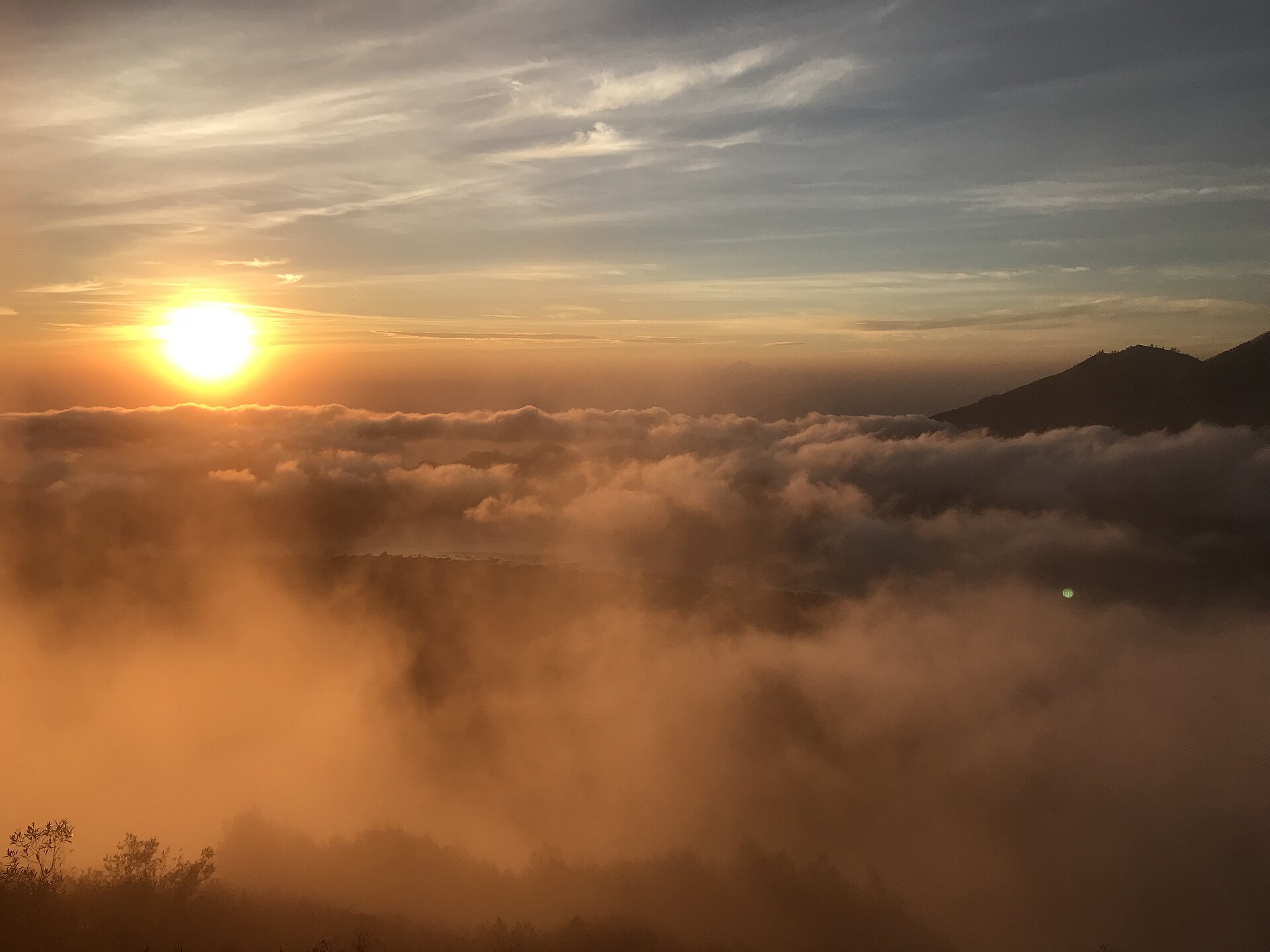Sunrise trek up Mount Batur, Bali