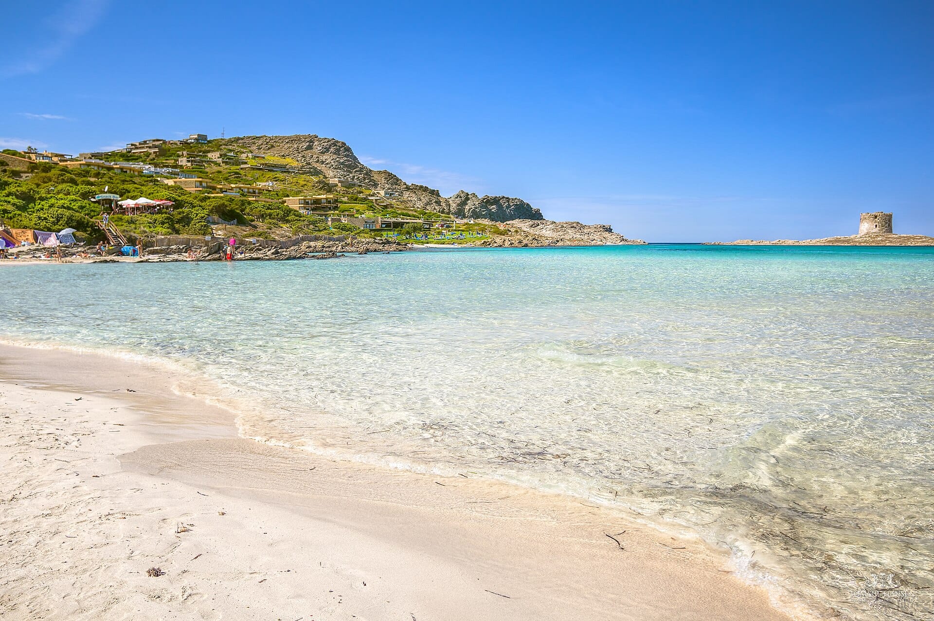 La Pelosa, Sardinia, Italy