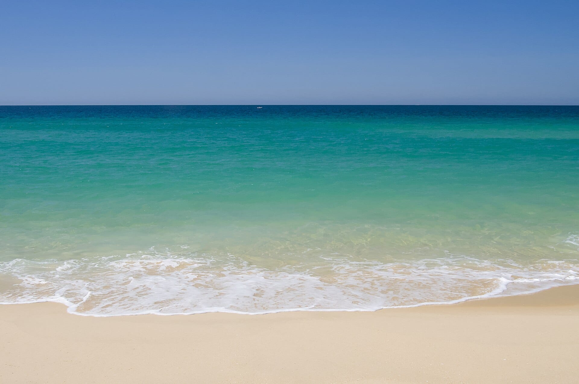 The clear Atlantic and white sand of Praia da Comporta