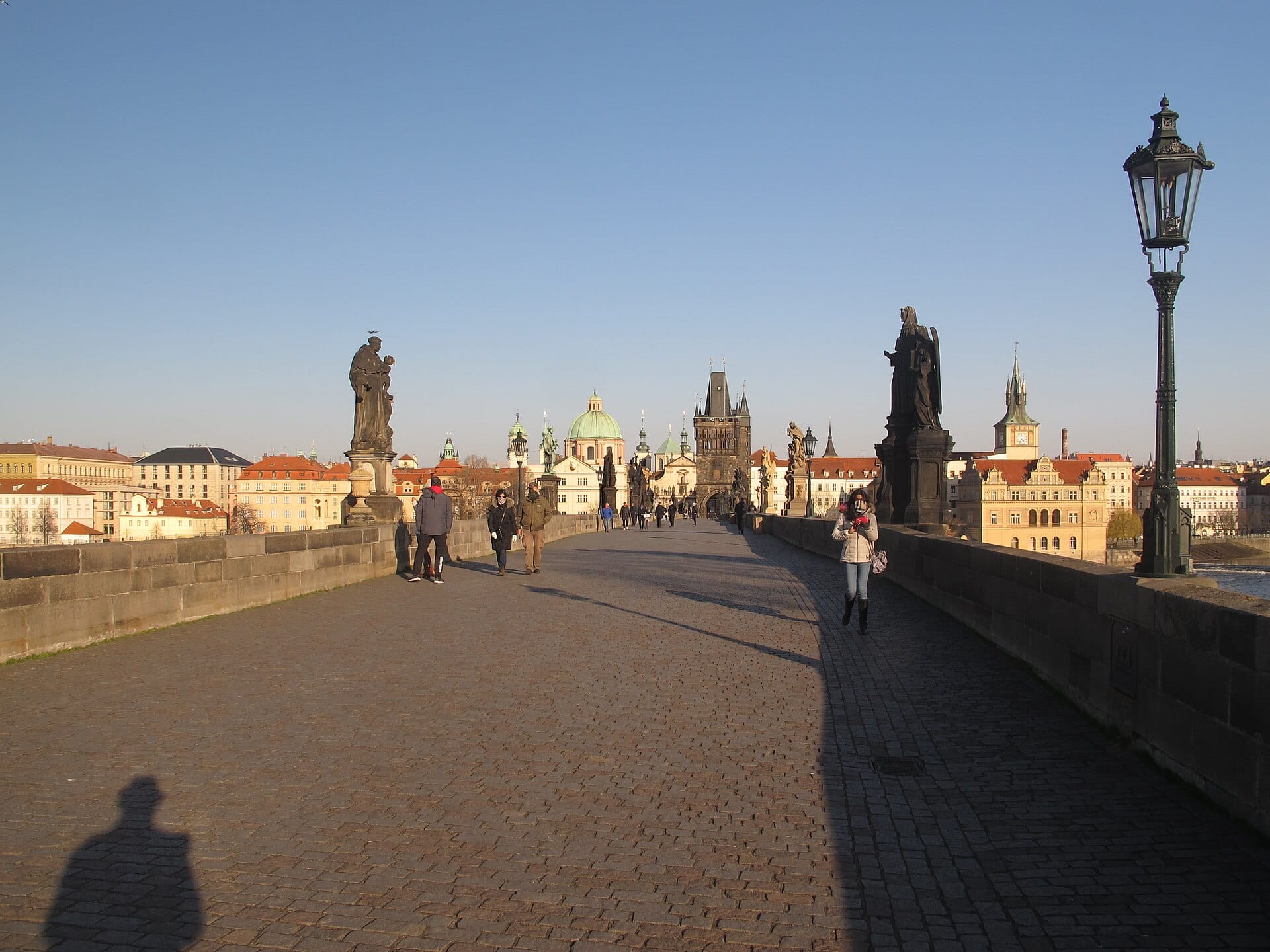 Charles Bridge at dawn