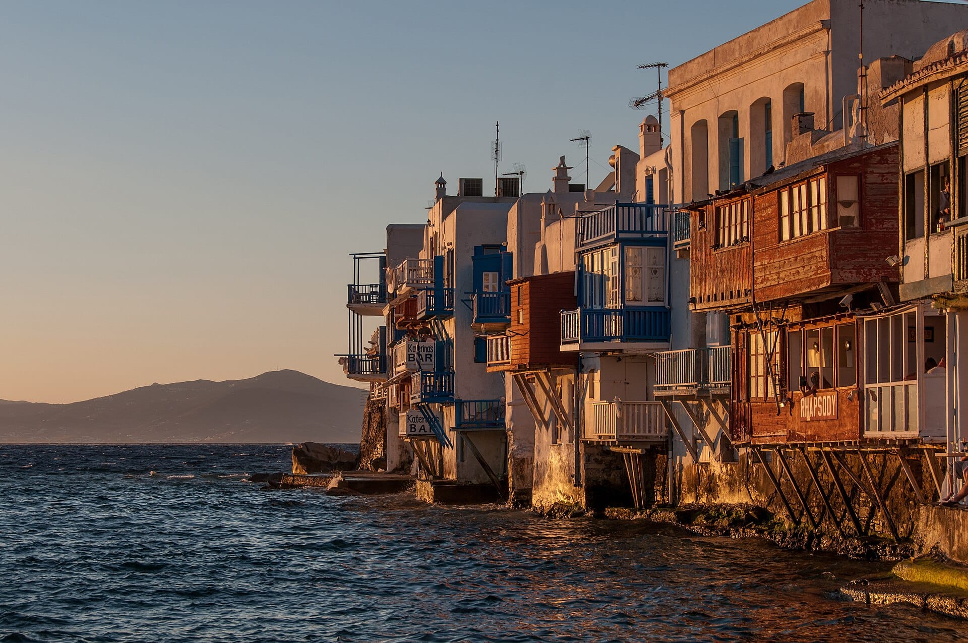 Little Venice, Mykonos, Greece
