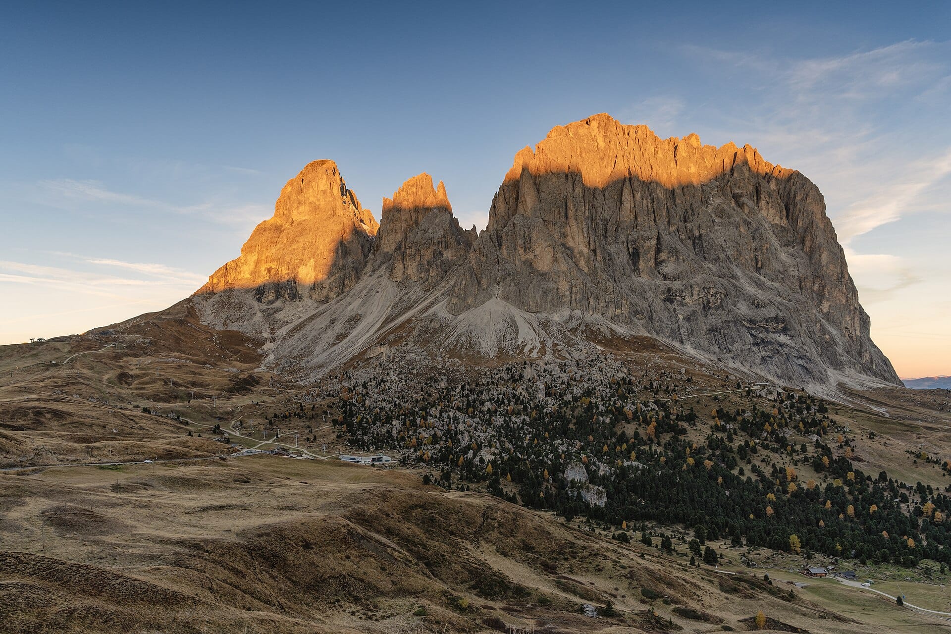 Sella Pass, Dolomites, Italy