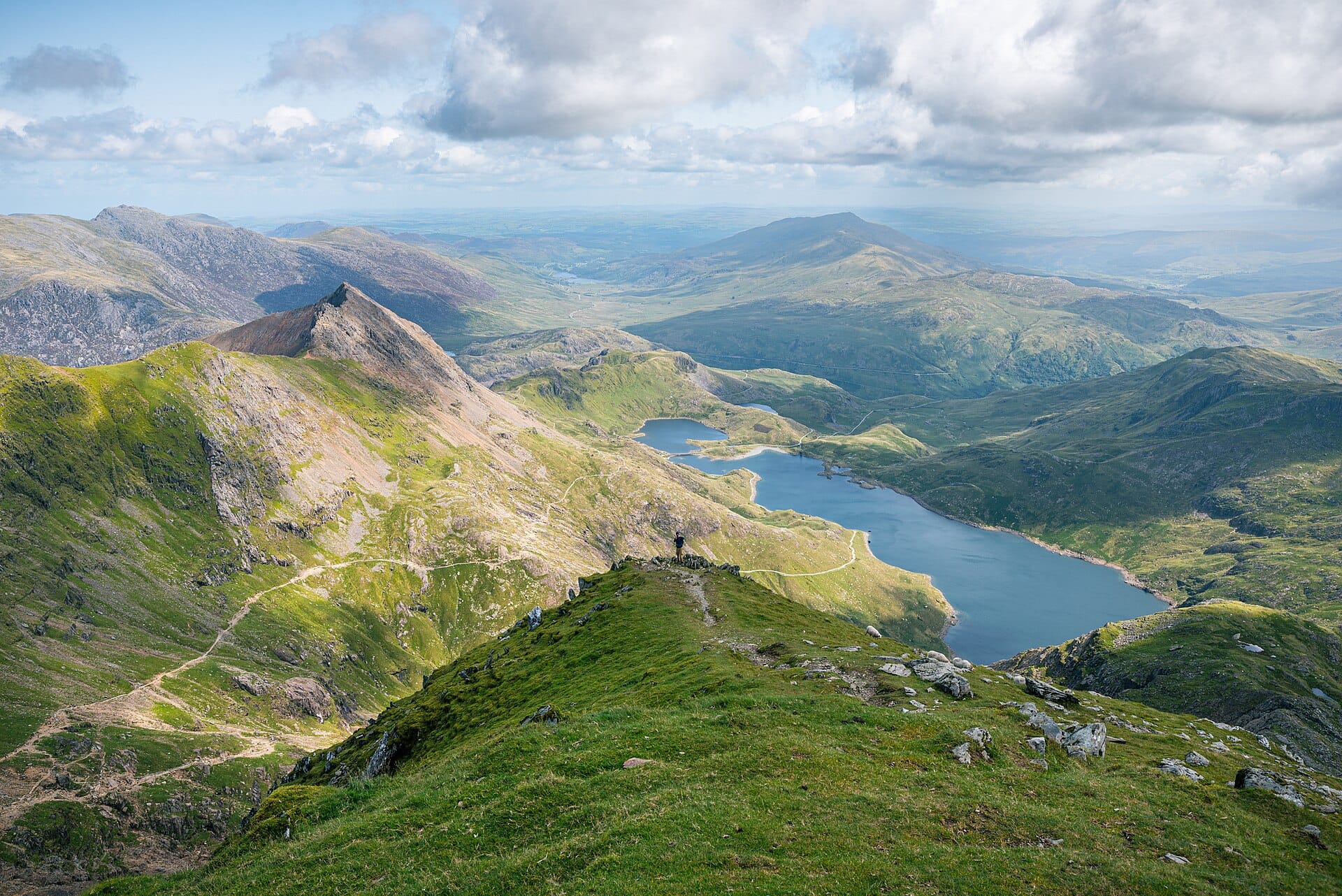 Snowdon via the Llanberis Path, Wales