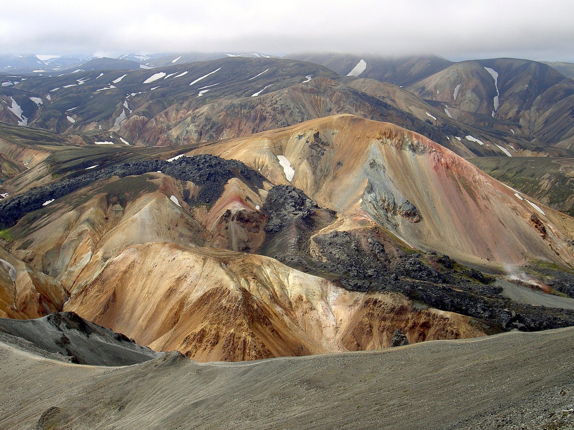 The Laugavegur trail, Iceland