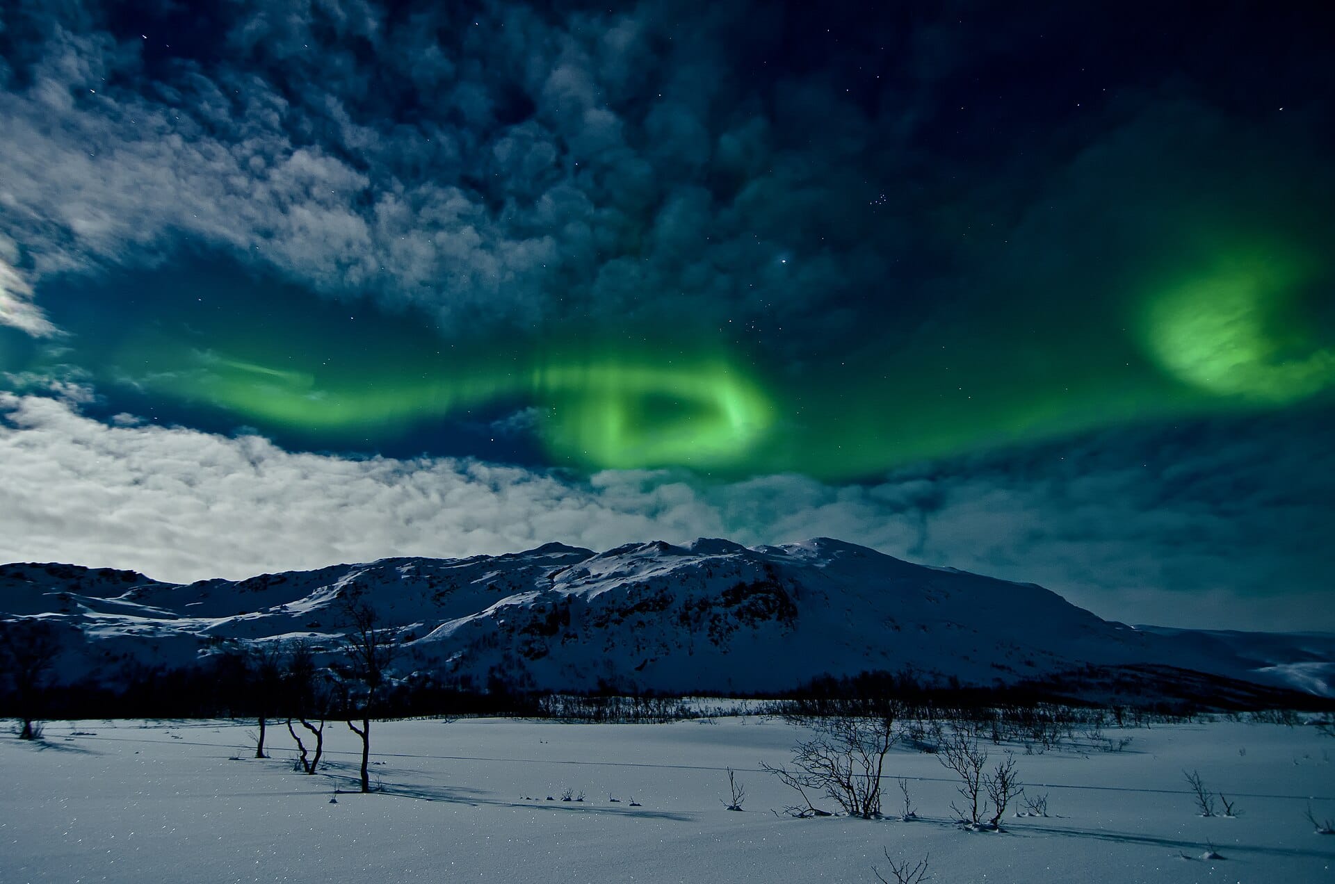 Northern lights from Tromsø, Norway