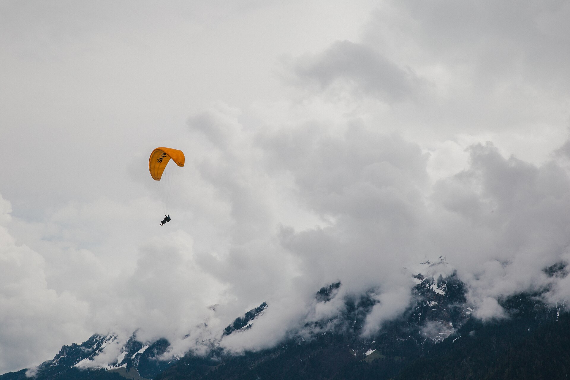 Paragliding, Interlaken, Switzerland