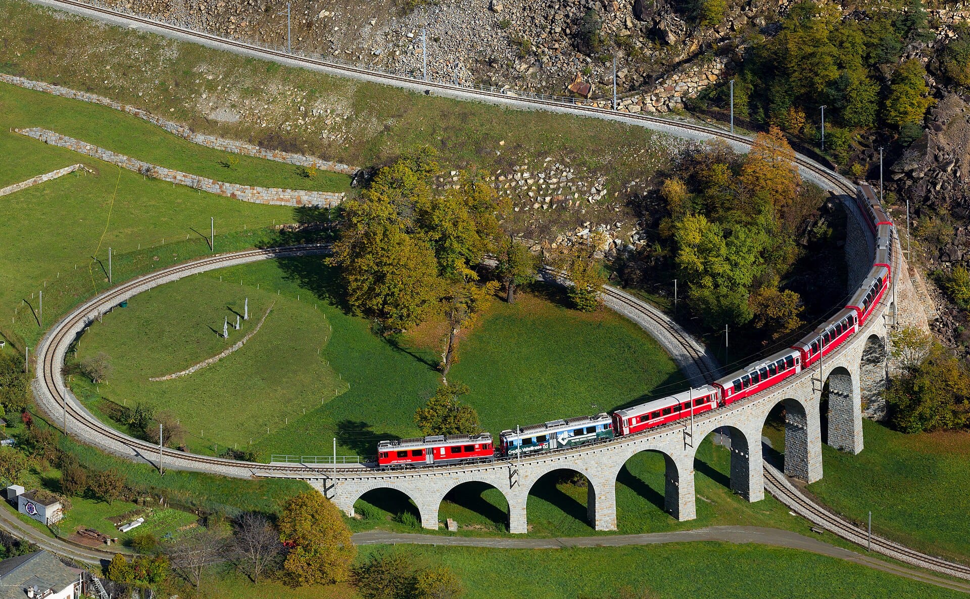 Bernina Express, Switzerland to Italy
