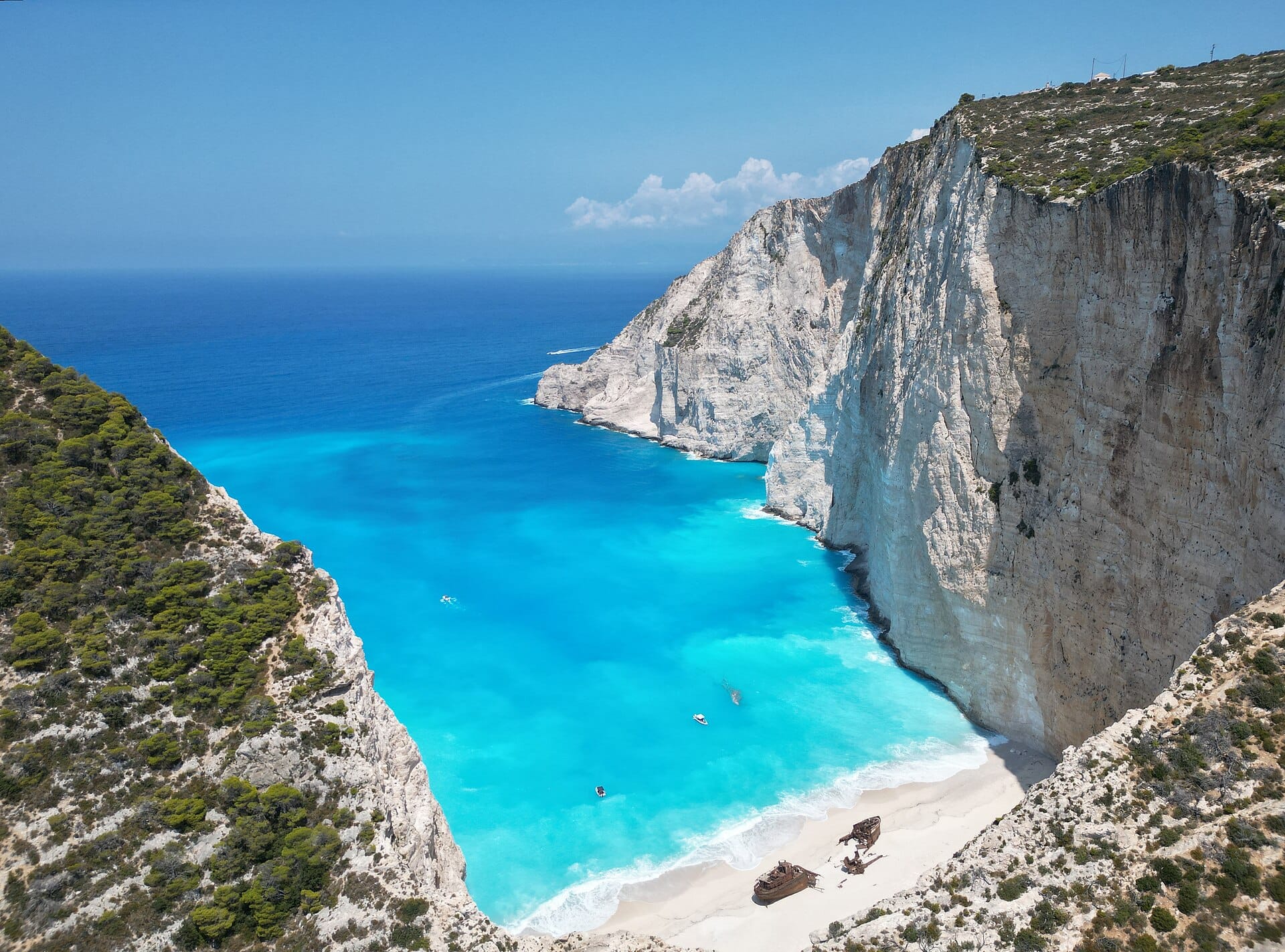 Navagio Beach, Zakynthos, Greece